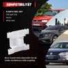 OTUAYAUTO 30 x Door Strips Mounting Clips Compatible with VW