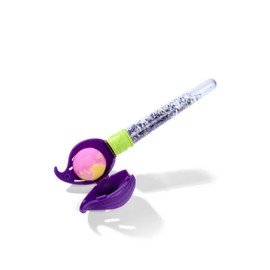 Simba Glibbi 105953570 Bath Brush, Brush with Three Bath Bombs, Colours the Water Colourful, Magic Wand for the Bathtub, Bath Toy, from 3 Years