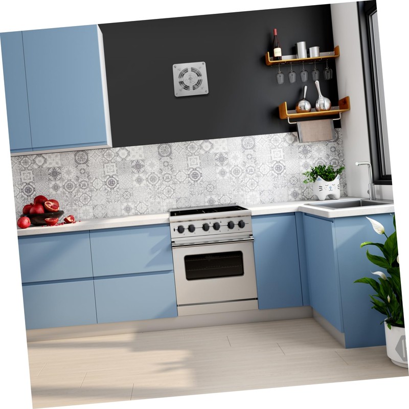 Mipcase Wall Mount Exhaust Fan for Kitchen and Bathroom Ventilation