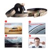 16ft/5M Windshield Seal Weather Stripping Rubber Sealing Strip Trim Cover