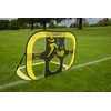 Kickmaster Quick Up Goal And Target Shot,Yellow/Black