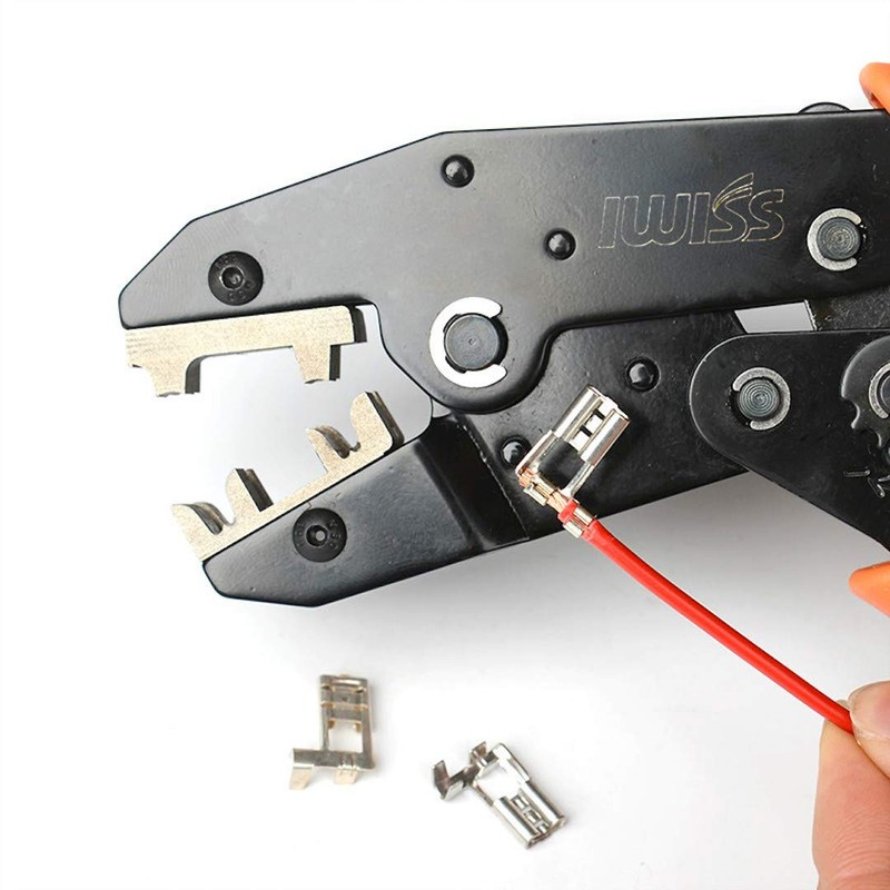 IWISS Flag Crimping Terminal 187 Type 250 Type Flag Type