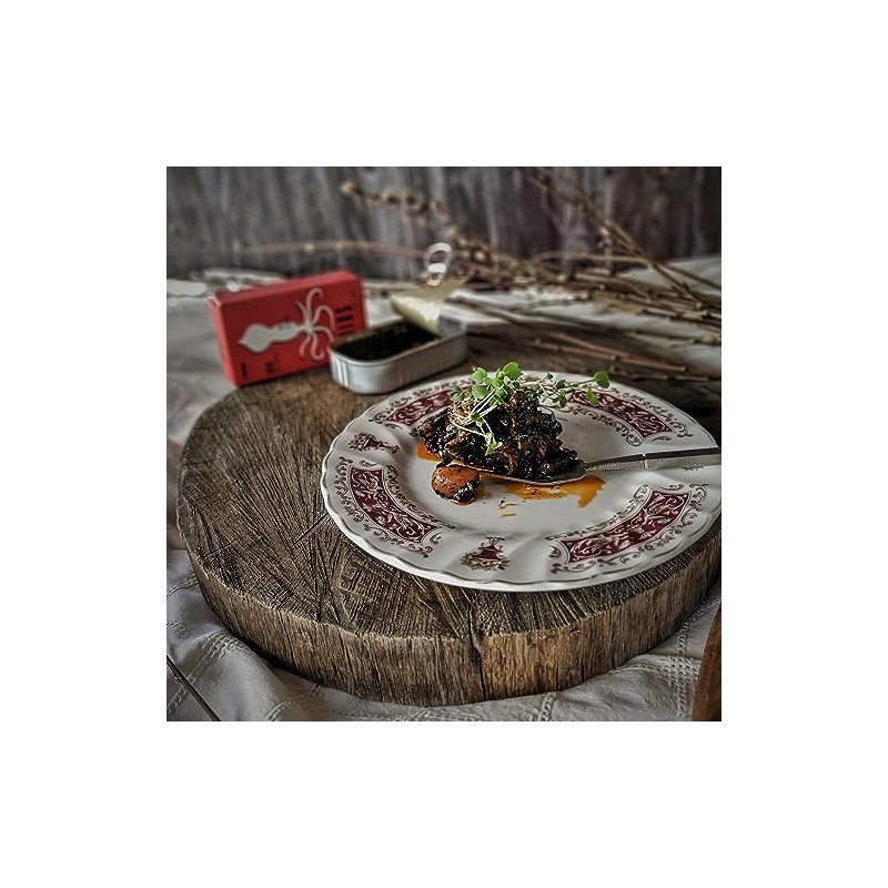 Spanish Squids Canned in Ink | Wild Caught, B Vitamins,