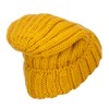 Hatiya Deep Crown Cuff Long Beanie - Mustard OSFM