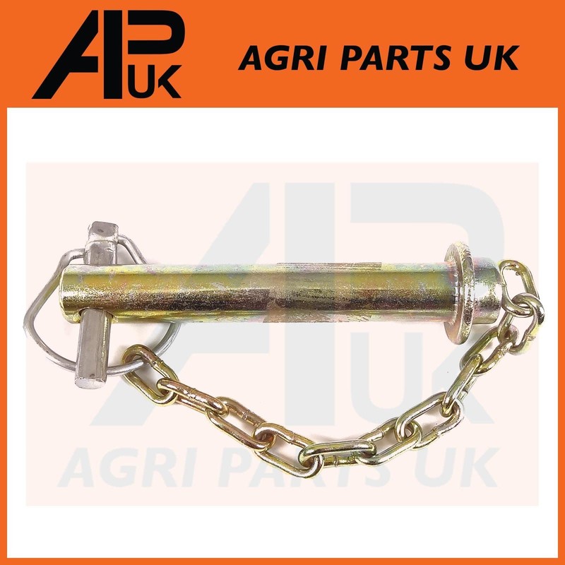 Tractor Top Link Pin & Linch Pin + Chain 19mm