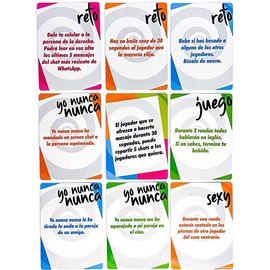 Glup (2-Pack) Original y Reloaded. Juego para Beber de Cartas, con Yo Nunca Nunca (Drinking Game)