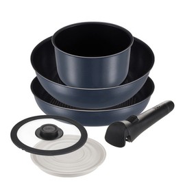 Happy Call [Headquarters Direct]HC Free Hands Spica IH 6P Set B Midnight Blue / 해피콜  [본사직영]HC 프리핸즈 스피카 IH 6P 세트 B 미드나잇블루