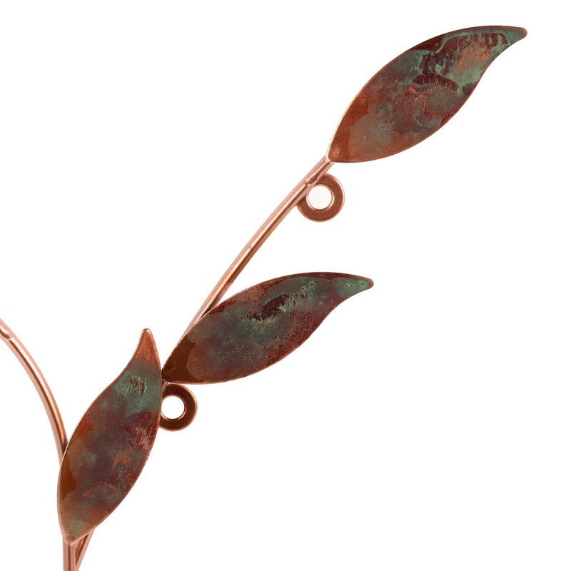 CORHAD Romantic Metal Swing Wall Art Sculpture Handmade Home Decor