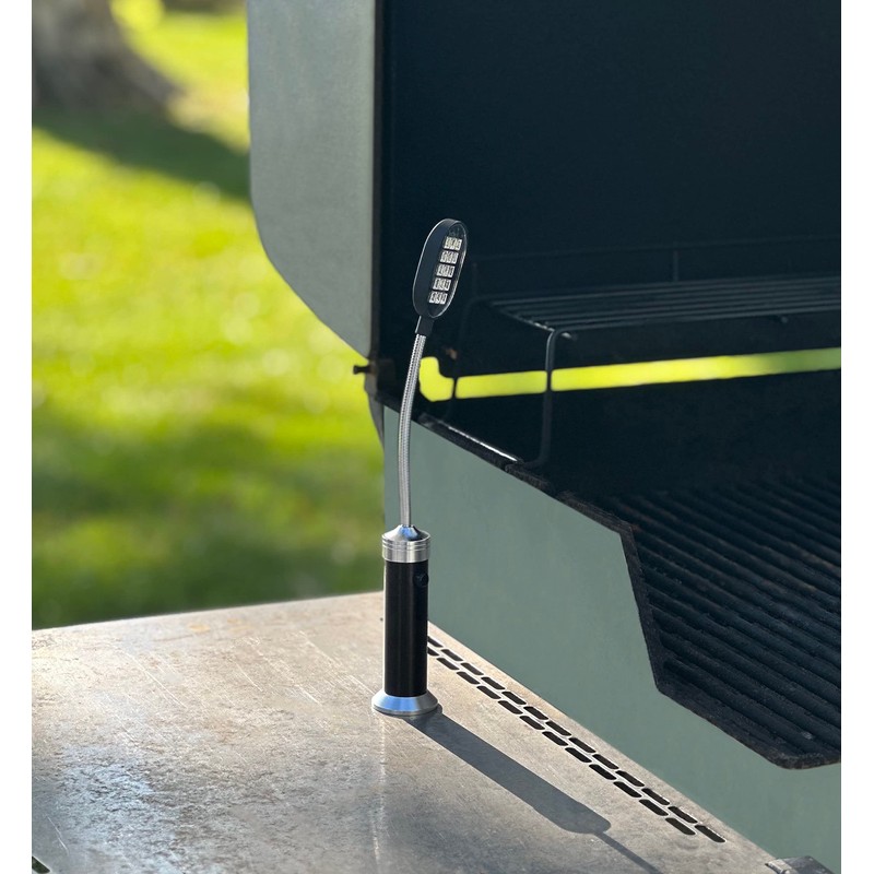 Outset 66620 Rotating Grill Light, Silver