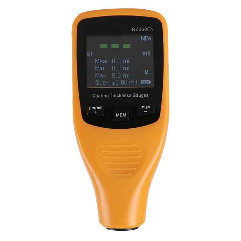 RZ260FN Mini Painting Coating Thickness Gauge Testing Tool for Car