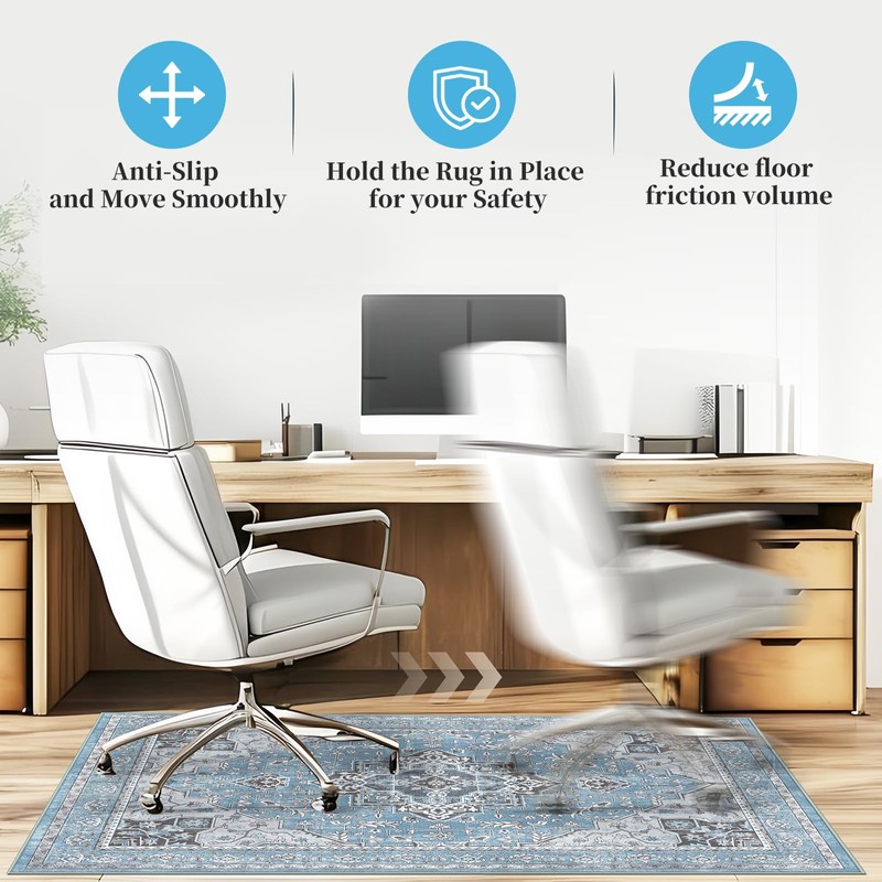 Office Chair Mat for Hardwood Floor & Tile Floor,36"X 48"