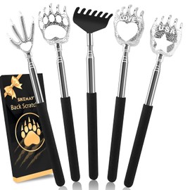 SIKEMAY 5 Pack Back Scratcher, Fathers Day Dad Gifts, Stocking Stuffers for Men Women Adults Teens Boys, Adults Prizes, Easter Basket Stuffers, Funny Gag Small Gifts for Christmas Valentines Birthdays