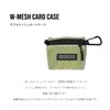 KiU K463-901 Double Mesh Card Case, W-MESH CARD Case, Lightweight,