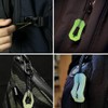 20 Pcs Self Luminous Zipper Pulls, Zipper Puller Glow in