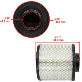 Powersports Replacement Oil Filter – High-Performance Engine Protection for ATV UTV Motorcycle For Air & Oil Filter For Polaris ACE 570 EPS 2016-2019 7082037 2521372 2530009 Mod-C-C-AF-2348