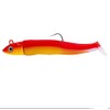 Black minnow lure (7g, Orange Flouro)