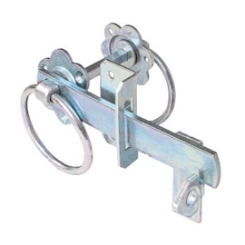 Alberts 210250 Gartentorverschluss | für hohe Tore oder Flechtzauntüren | galvanisch verzinkt, dickschichtpassiviert