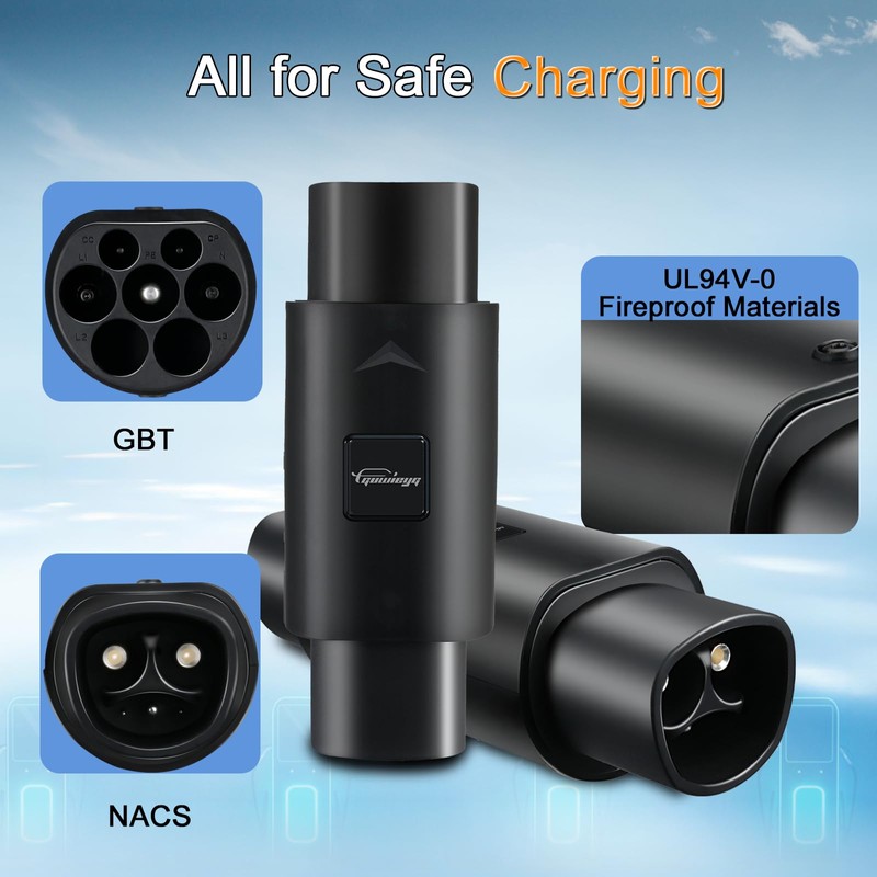 GUWIEYG para NACS a GB/T((Autos con Conector de China como