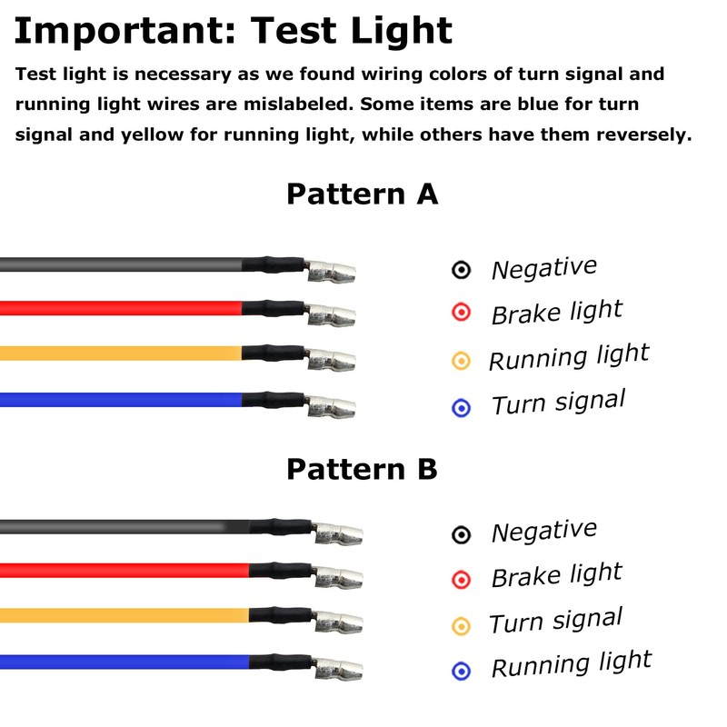 NTHREEAUTO Sequential Turn Signals Light LED Switchback Flowing Motorcycle Blinkers