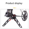 Release Compoundbogen,Archery Compound Bow Kick Stand Holder Rack Folding Portable