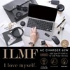 Elecom MPA-ACCP43BK-IL ILMF Charger, 65W, USB, PD Compatible, Type-C 2