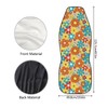 TOADDMOS Daisy Floral Blossoms Auto Seat Covers, 2 Packs Soft