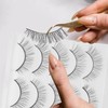 Beavorty Pair False Lashes Set Eyelash Cluster for Women Fake
