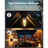 Livinlarge Led Camping Lantern USB Rechargeable,Portable Tent Lamp Emergency Lights