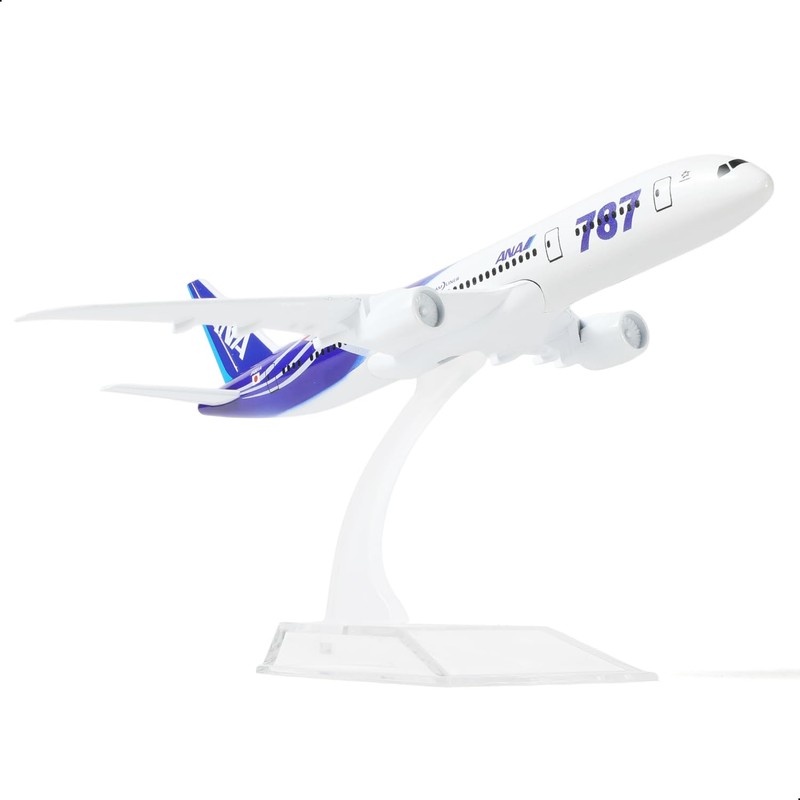 QIYUMOKE 1/400 Boeing 787 Metal Die Cast Airplane Model Japan