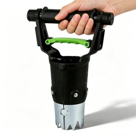 H HUGELEAF Garden Bulb Planter Tool 1-5 Inch Depth