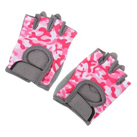 Generic 1 Pair Half Finger Gloves for Wear Resistant Slip Riding Fitness Gloves for Outdoor Activities Compact Design for Cycling Jogging Climbing and More