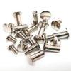 10 Pack 1/2" Solid Chicago Screws Leather Repair Screw Post