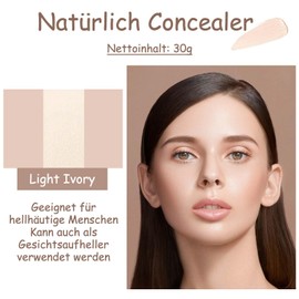 Full Coverage Foundation - Matte & Poreless Grundierung - Abdeckstift Gesicht & Körper Wasserfest - Tattoo Cover Abdeckung Creme Langanhaltendes - Foundation Make up mit Hoher Deckkraft