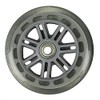 JD Bug Junior Scooter Wheels inc Bearings - Clear 120mm/100mm