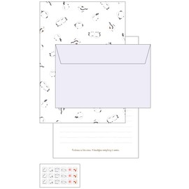 MTE-021 Meete Icon Letter Set [Shimaenaga] Cute