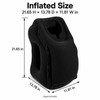 Inflatable Travel Pillow for Airplane & Train Trips – Forward-Resting