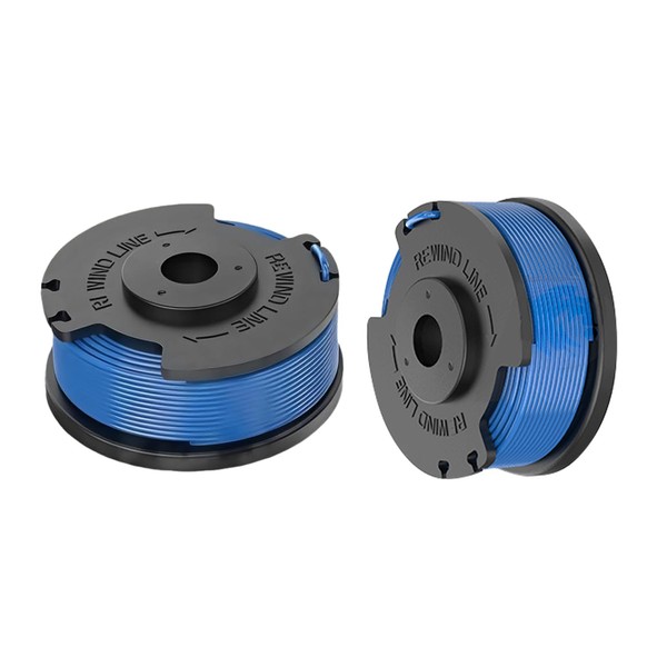2Pcs Strimmer Spool Compatible with Ryobi, Universal Grass String Trimmer
