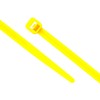 Secure 4 Inch Yellow 18 lb Miniature Nylon Cable Tie