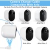 Arlo Camera Charger 2 Pack 10FT Compatible with Arlo Pro