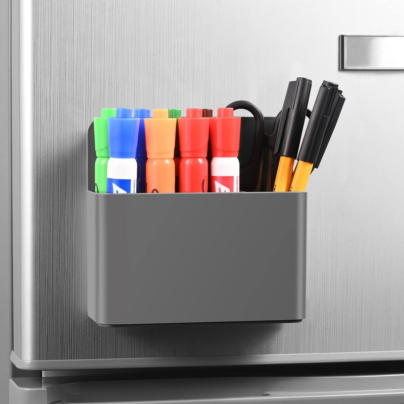 luvtree 2 Pieces Strong Magnetic Dry Erase Marker Holder Chalk