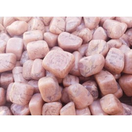 PEACH MOONSTONE TUMBLED STONE (1)  MEDIUM/LARGE NATURAL TUMBLE STONE