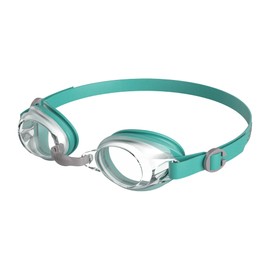 Speedo Swim Goggles, Jet Anti-Fog UV Protection Lens, One Size Fits All Adult Unisex SE02110 Green/Clear Free