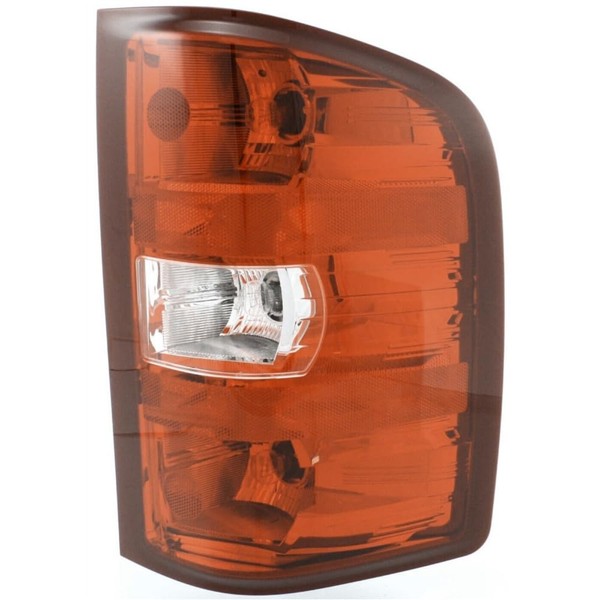 BURANIFUSION Tail Light Halogen Right Side Clear & Red Lens
