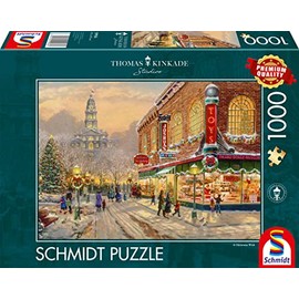 Schmidt | Thomas Kinkade: A Christmas Wish (1000 -Piece) | Jigsaw Puzzle | Ages 12+