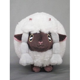 Sanei Boeki PP152 Pokémon All Star Collection Plush Toy, Wooloo, Size S, W 4.5 x D 5.9 x H 4.9 in (11.5 × 15 × 12.5 cm)