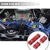 X AUTOHAUX 4 Set 8mm Car Engine Spark Plug Wire