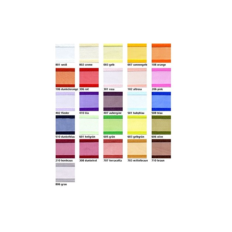 Organza Ribbon with Satin Edge, brown, 25mm