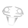 3pcs Steering Wheel Frame Cover Control Button Trim Set Fit