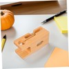 TEHAUX Bamboo Wood Charging Station Desk Organizer Cell Phone Docking