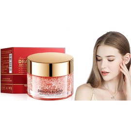 Crema Hidratante Facial Matutina y Nocturna Dragon Blood, Hidrata y Nutre la Superficie de la Piel Áspera, Dejando una Sensación de Suavidad y Elasticidad, Diseñada para Pieles Secas Femeninas, 50 g